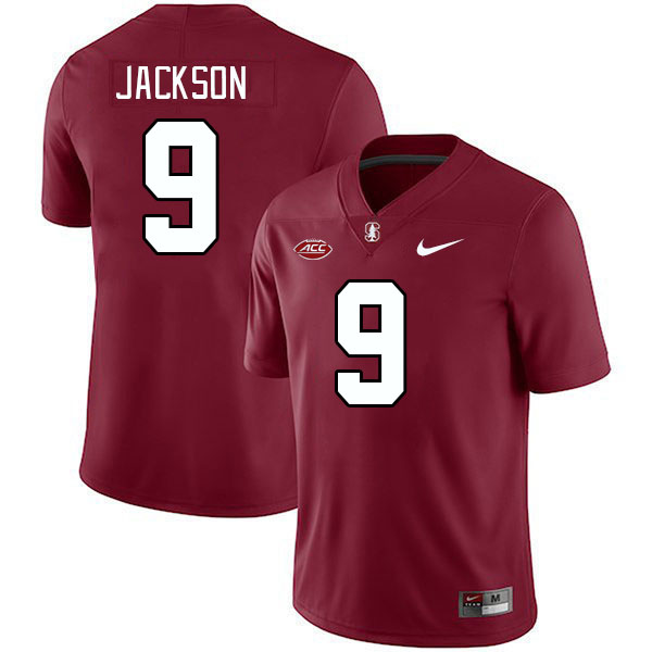 Men #9 Myles Jackson Stanford Cardinal 2024 ACC Conference College Football Jerseys Stitched-Cardina